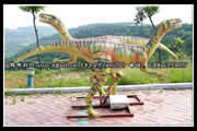 仿真恐爪龙，仿真恐龙，恐龙模型，恐龙展品，恐龙化石，恐龙骨架，恐龙雕塑制作。
